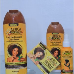 Lait de Beauté Clarifiant AFRICA QUEEN - Beurre de Cacao 450ml